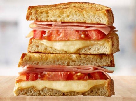Ham, Cheese & Tomato Toastie