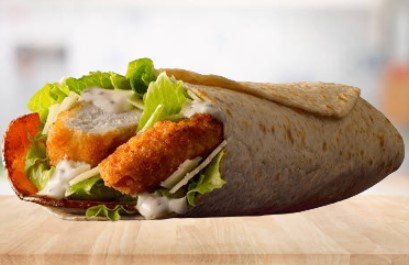 Mcdonalds Caesar Chicken McWrap®