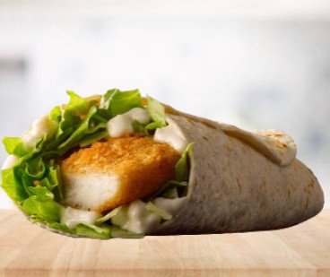 Mcdonalds Chicken Snack Wrap