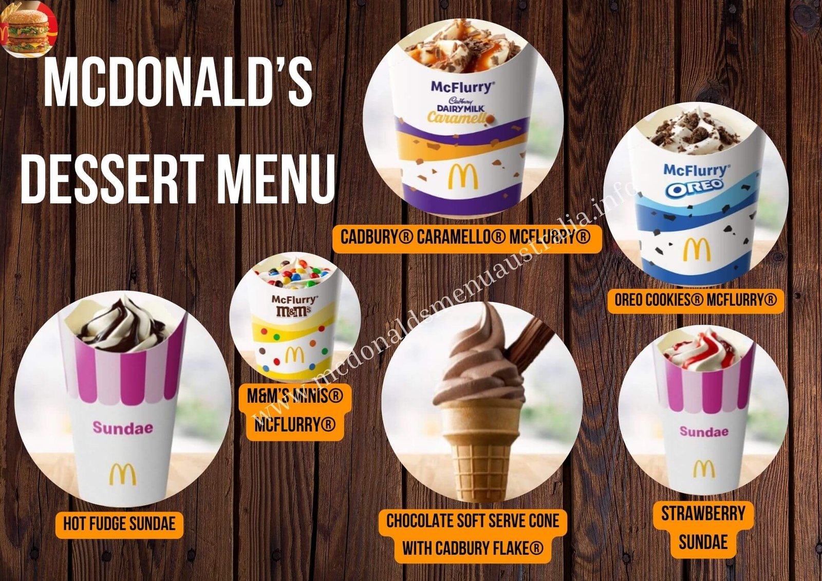 Mcdonald’s Dessert Menu Australia