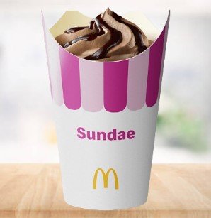 Mcdonalds Hot Fudge Chocolate Sundae