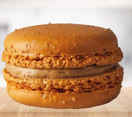 Mcdonalds Salted Caramel Macaron