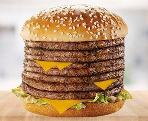 Mcdonalds The Monster Mac